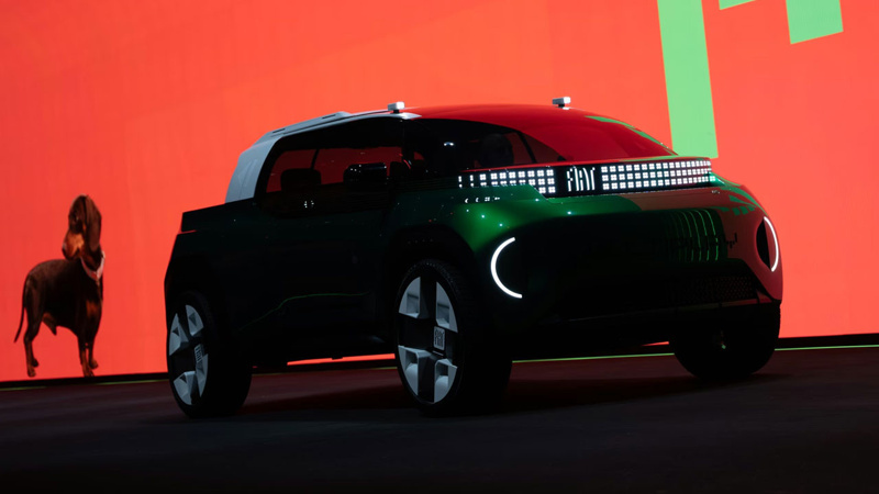 Fiat'tan şekil değiştiren otomobil konsepti: Hem aile otomobili hem pickup - Resim: 11