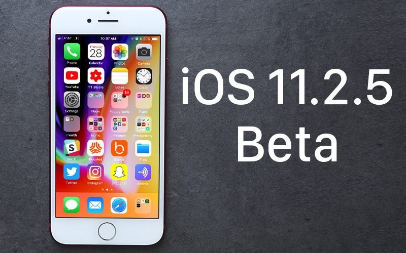 iOS 11.2.5 Beta 7 yayınlandı - Resim : 1