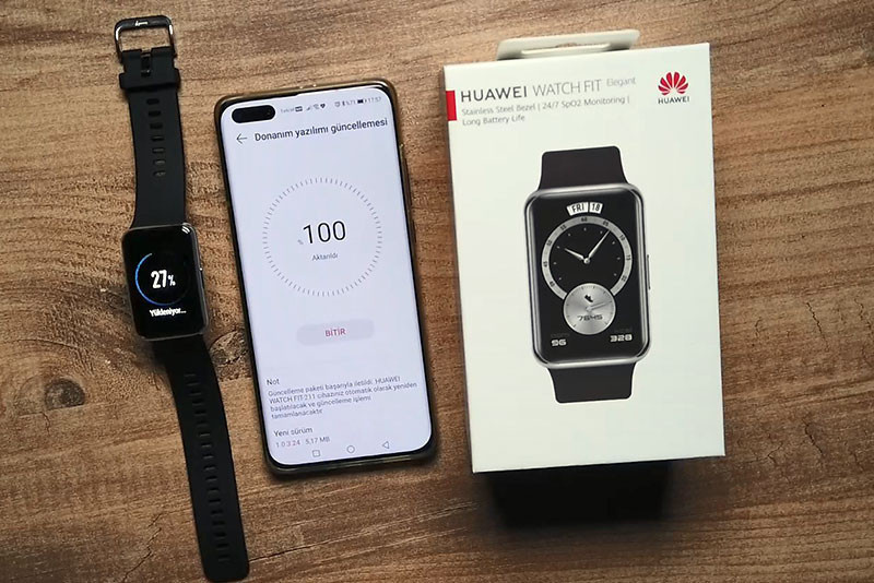 Artık daha yakışıklı: Huawei Watch Fit Elegant - Resim : 3