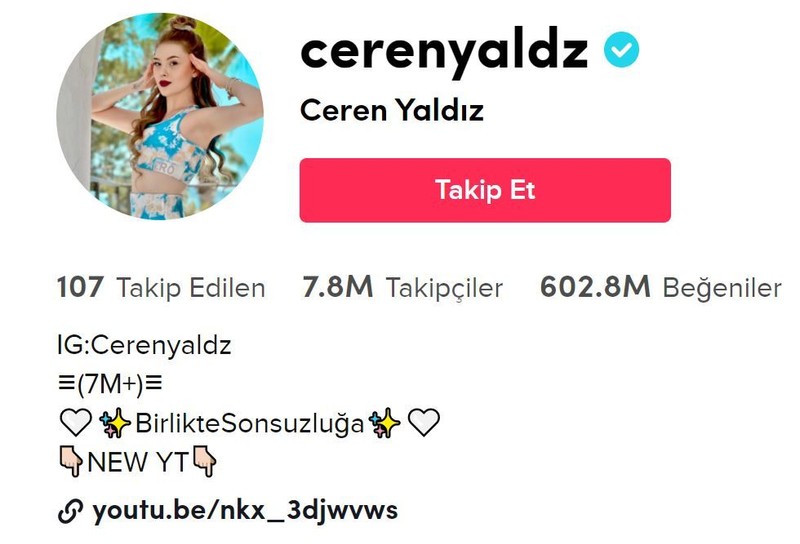 İşte Türkiye'nin en çok takip ettiği 10 TikTok fenomeni! - Resim: 7