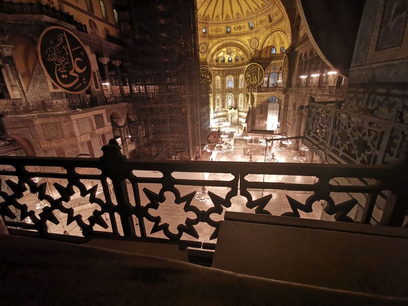 Huawei Mate 20 Pro ile Ayasofya'yı gece fotoğrafladık - Resim: 17