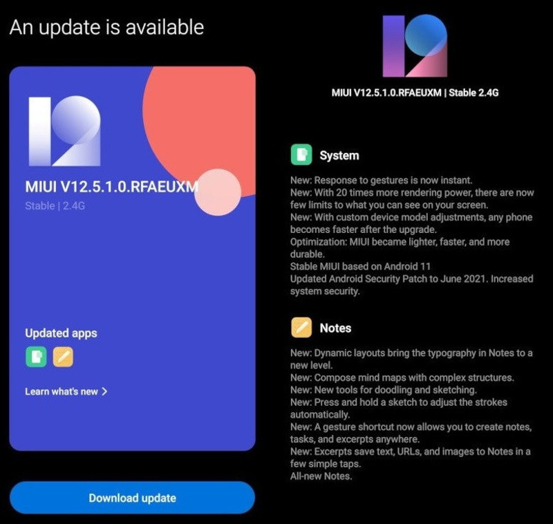 Xiaomi Mi 9 MIUI 12.5 güncellemesi almaya başladı! - Resim : 1