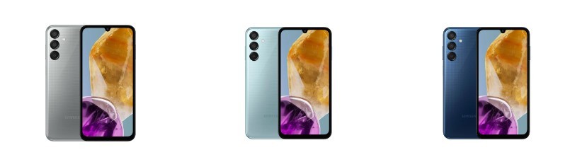 Samsung Galaxy M15 5G'nin tasarımı ve renk seçenekleri ortaya çıktı - Resim : 1