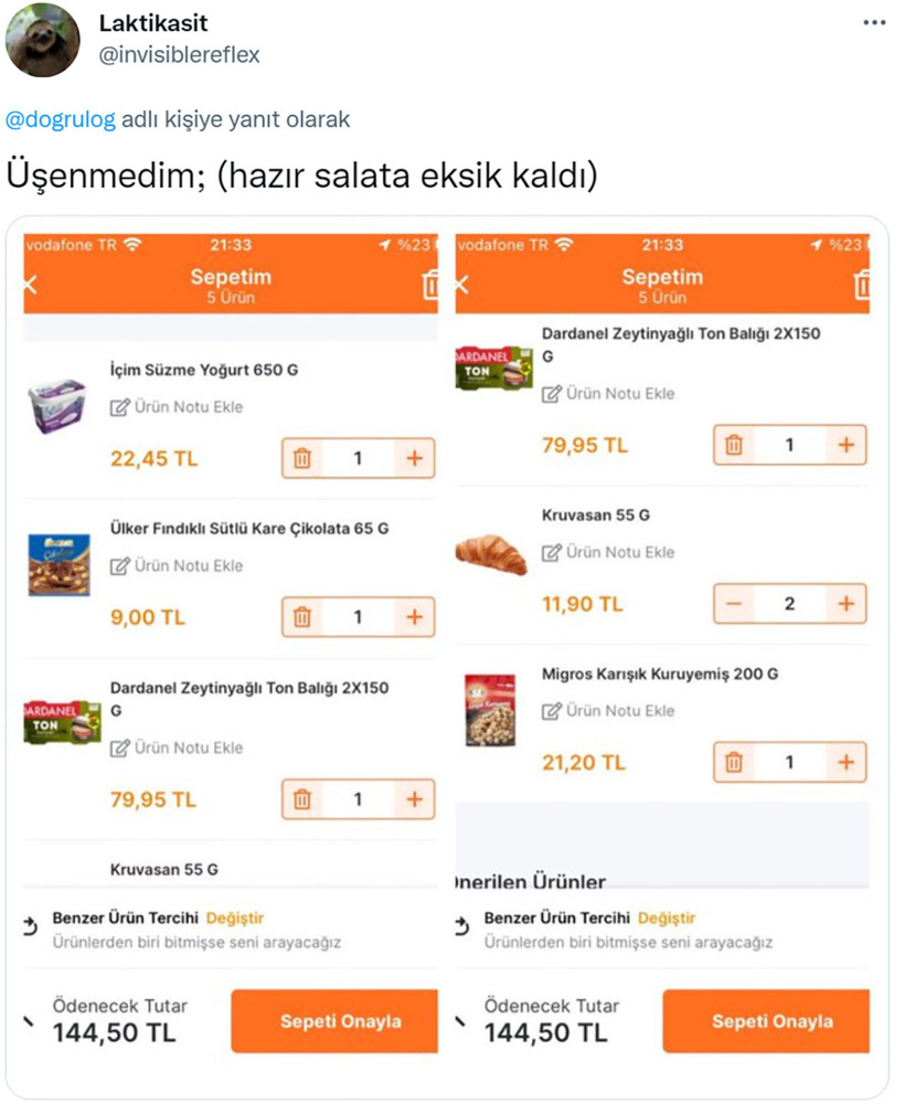 10 euro ile yapılan market alışverişi viral oldu! - Resim : 1