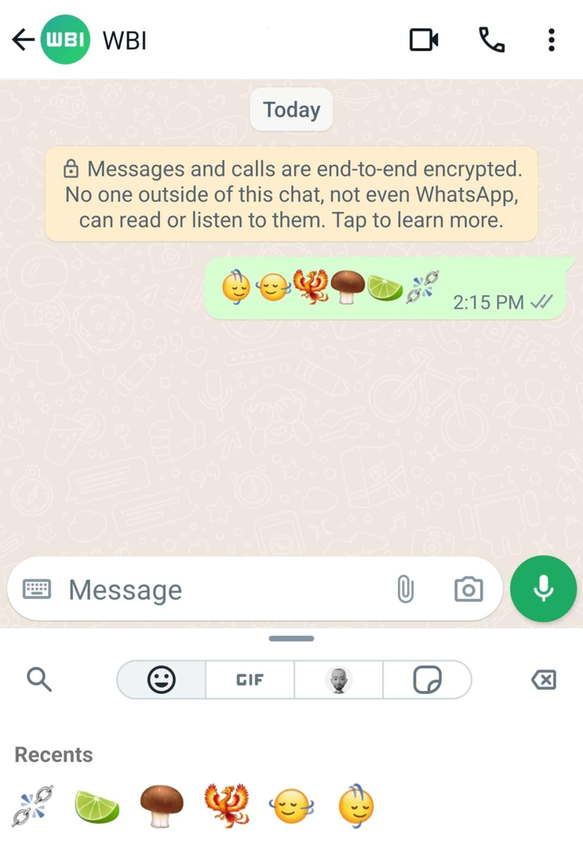 WhatsApp'tan Android kullanıcılarına emoji müjdesi! Süper yaratıcı emojiler geliyor! - Resim : 1