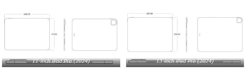 2024 iPad Pro modeli daha ince bir yapıya sahip olacak - Resim : 1