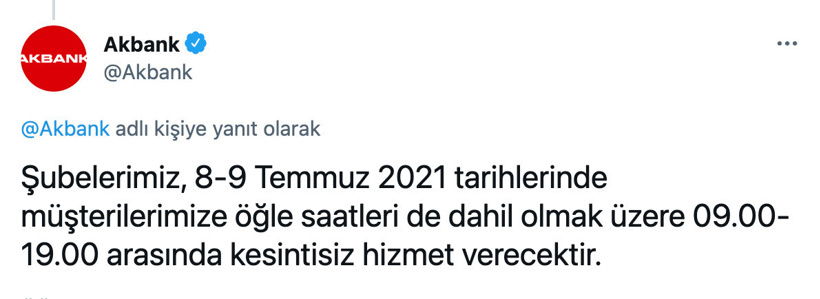 Akbank sonunda sorunu çözdü ve hizmet vermeye başladı - Resim : 1