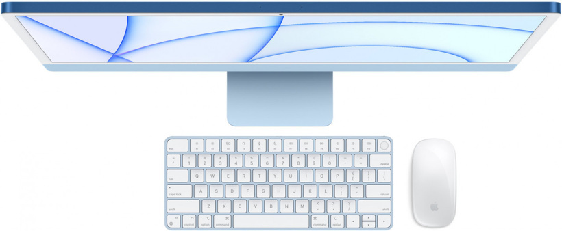 iMac Apple M1 ve renk seçenekleri ile geldi! - Resim : 1