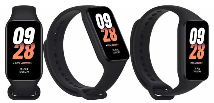 Xiaomi Band 8 Active'in görselleri sızdırıldı - Resim : 1