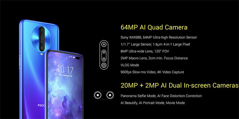 Poco X2 resmi olarak tanıtıldı - Resim : 1