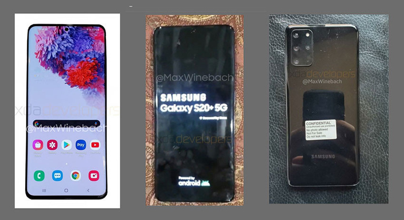 Samsung Galaxy S20 Plus fotoğrafları sızdı - Resim : 1