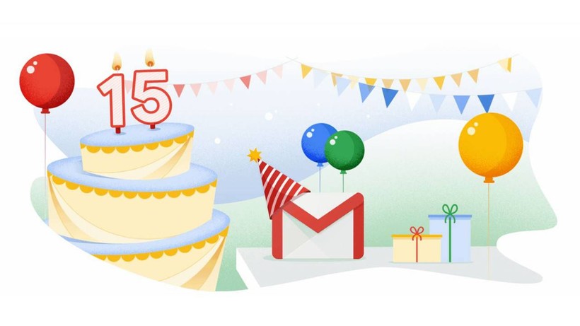 Google Gmail'in 15. yaşını kutladı!