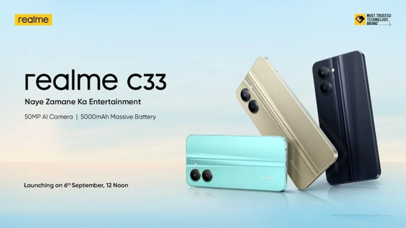 Realme C33 bomba gibi geliyor! - Resim : 1