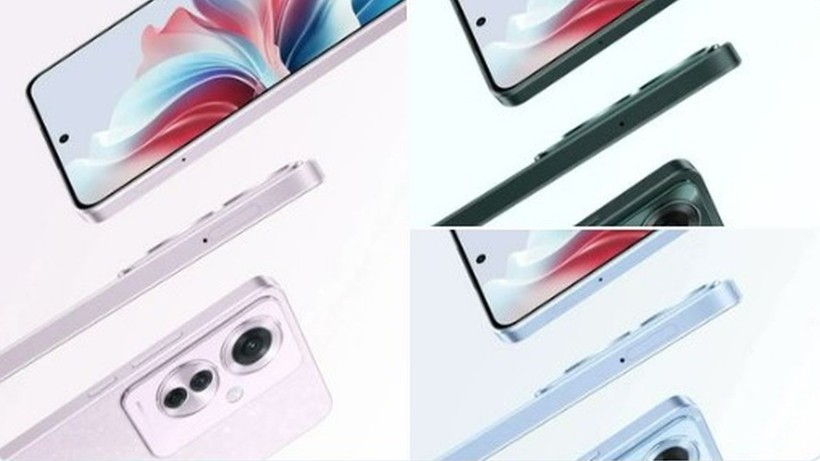 Oppo Reno 11F 5G'nin yeni renk seçenekleri ortaya çıktı