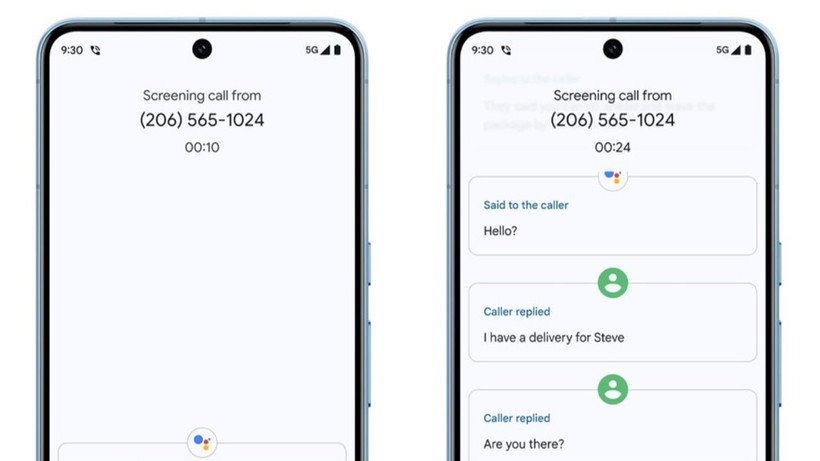 Pixel telefonlar yeni nesil çağrı taramasına kavuştu