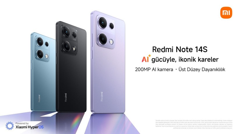 Xiaomi, Redmi Note 14S’i Türkiye'de Satışa Sunuyor