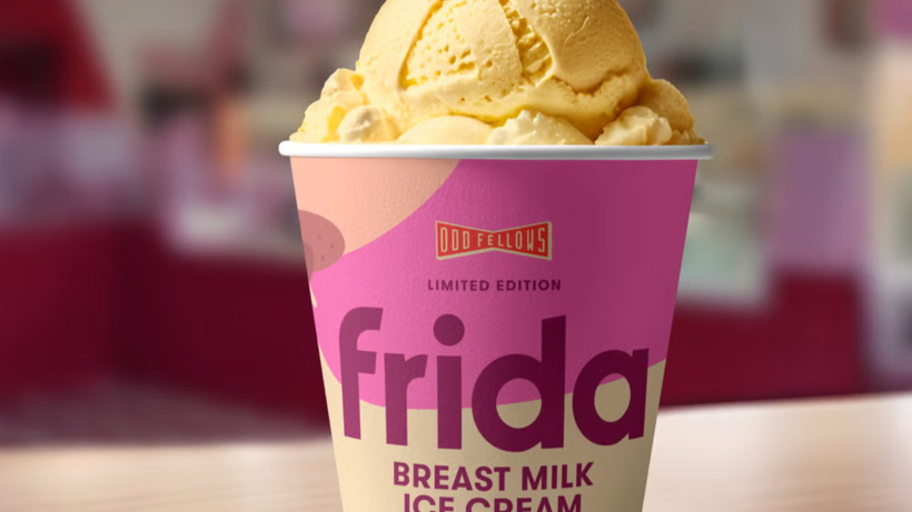 Anne sütünden ilham alan dondurma satışta: “Tam da annelerin yaptığı gibi”