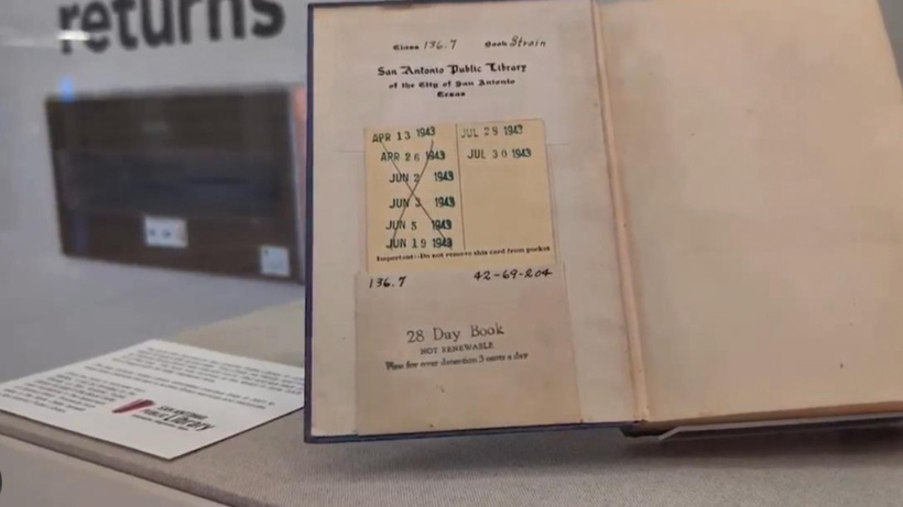 82 yıl sonra iade edilen kütüphane kitabı sosyal medyada viral oldu