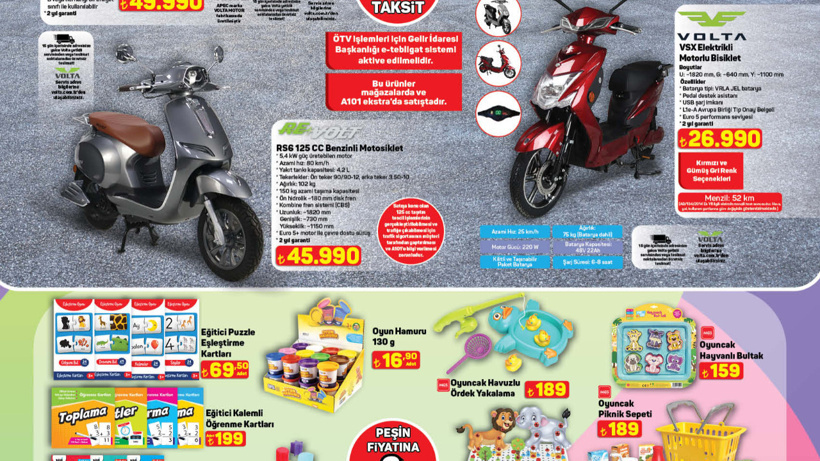 A101’de 28 Ağustos’ta Elektrikli Araç Satışa Sunuluyor