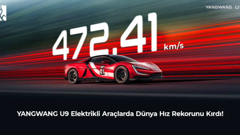 BYD YANGWANG U9, 472 km/sa Hıza Ulaşarak Elektrikli Araç Hız Rekorunu Kırdı