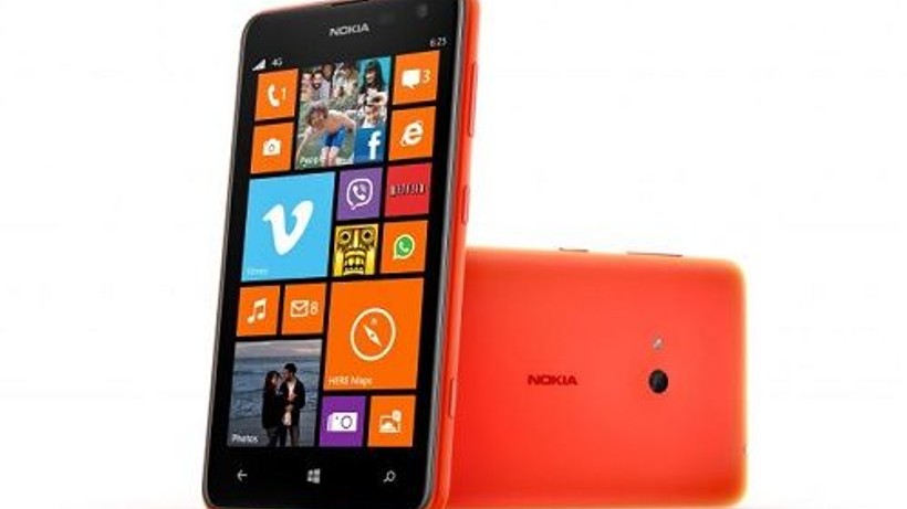 Nokia'nın en yeni telefonu Lumia 625 resmiyet kazandı