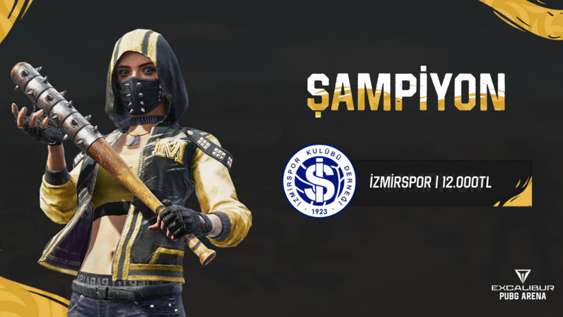 Excalibur PUBG Arena Turnuvası'nda kazanan isim belli oldu - Resim : 1