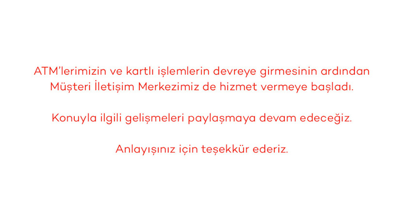 Akbank sonunda sorunu çözdü ve hizmet vermeye başladı - Resim : 4