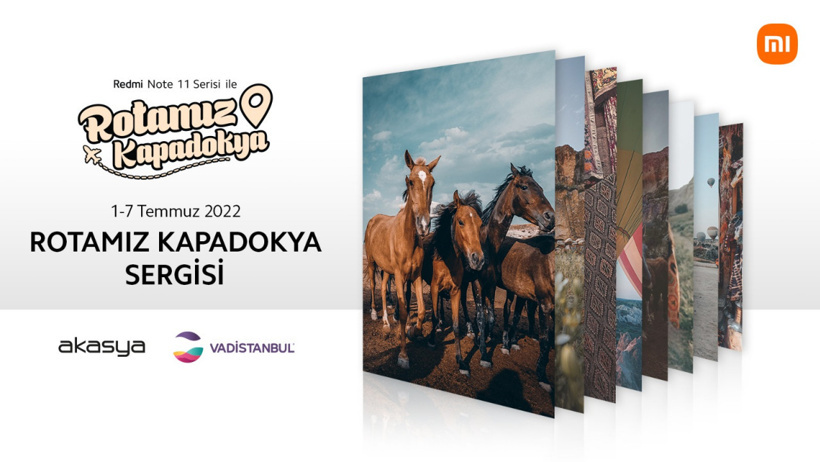Redmi Note 11 Pro ile ‘Rotamız Kapadokya’ gezisinin fotoğrafları sergilenmeye başladı - Resim : 1