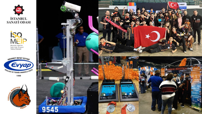 Türkiye'nin gururu Caracal Robotics, Buckeye Regional'den Dünya Şampiyonası’na Yükseldi! - Resim : 1