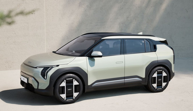 Kia EV3 tasarımı, menzili ve yenilikleriyle kompakt SUV segmentine giriyor - Resim : 1