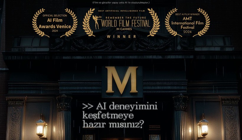 Sinemada yeni bir dönem: Tamamı yapay zeka ile çekilen film M Hotel vizyonda
