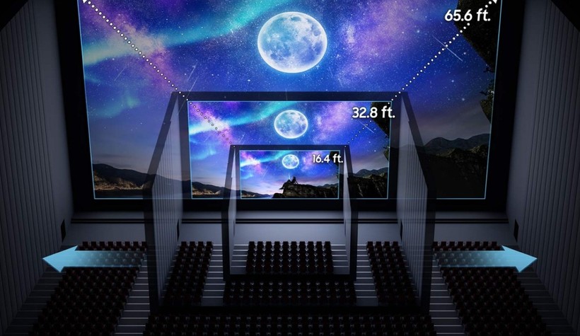 Sinemalarda devrim olabilir, dev ekranlı Samsung LED TV'ler sinemaya geliyor