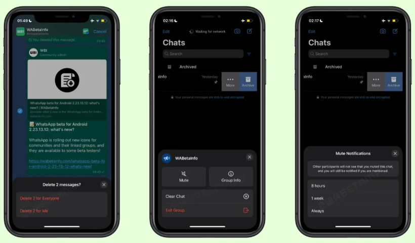 WhatsApp bu defa sadece iOS için çalışıyor - Resim : 1