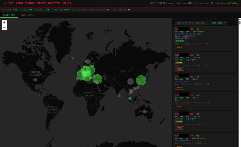 DJI Romo robot süpürgelerde büyük güvenlik açığı - Resim : 1