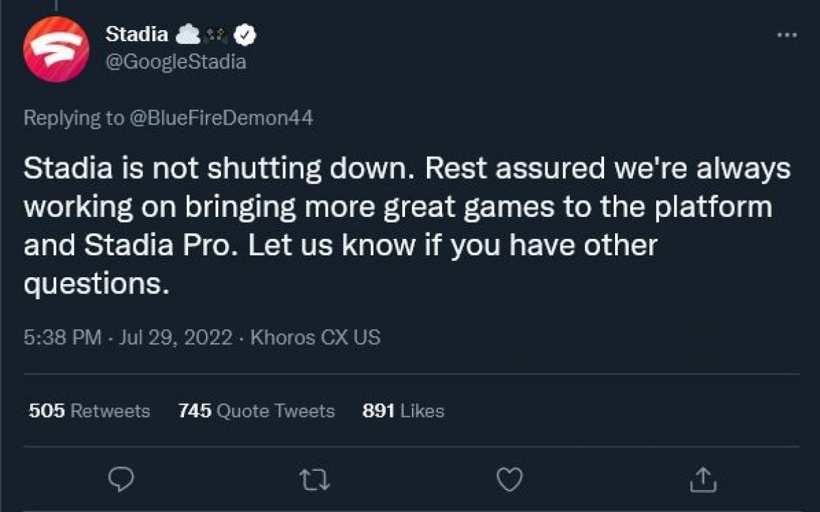 Google, Stadia için son tarihi verdi - Resim : 1