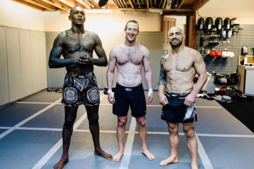 Mark Zuckerberg MMA dövüşçüleriyle antrenman yaptı! Elon Musk görmesin! - Resim : 1
