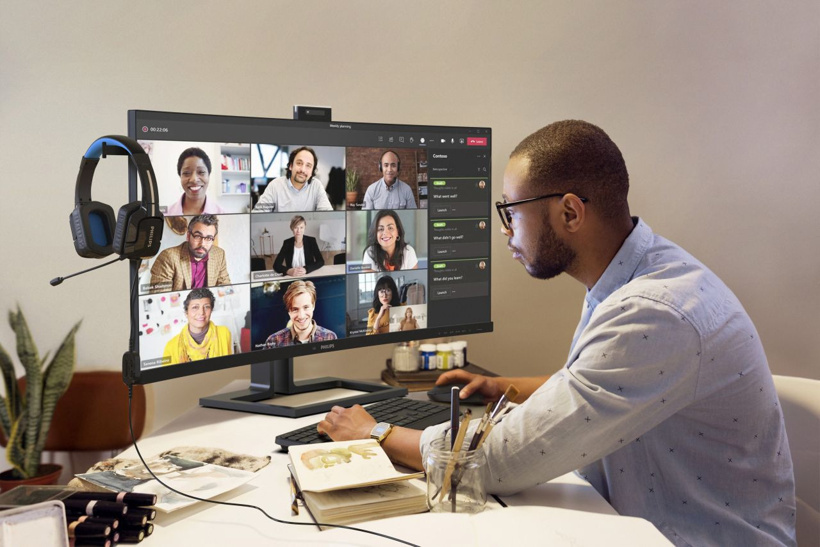 Yeni SuperWide USB-C dok istasyonlu 44.5 inçlik 45B1U6900CH monitörünü piyasaya çıkartıyor - Resim : 2