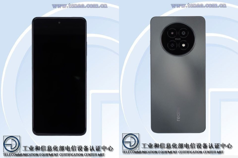 Realme RMX3993 tasarımı, TENAA görüntüleriyle ortaya çıktı - Resim : 1