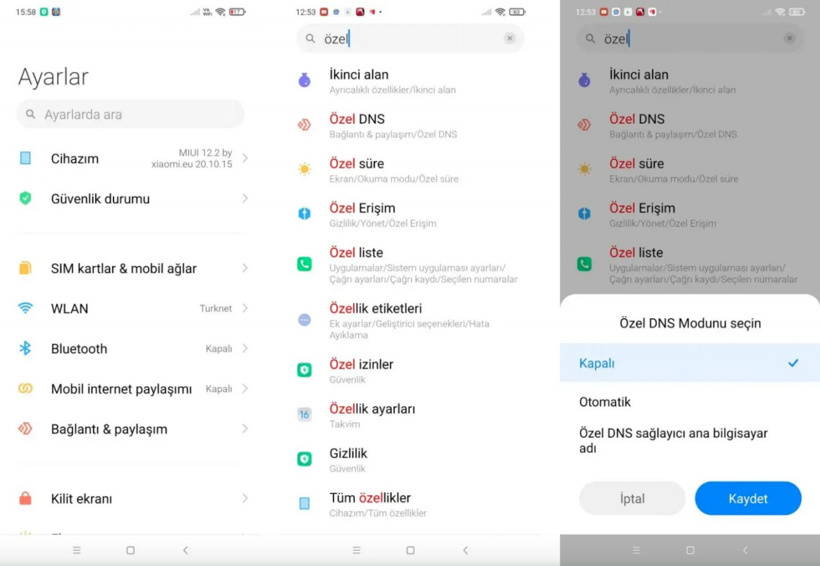  Xiaomi telefonlarda Türk Telekom uygulamasına girememe sorunu