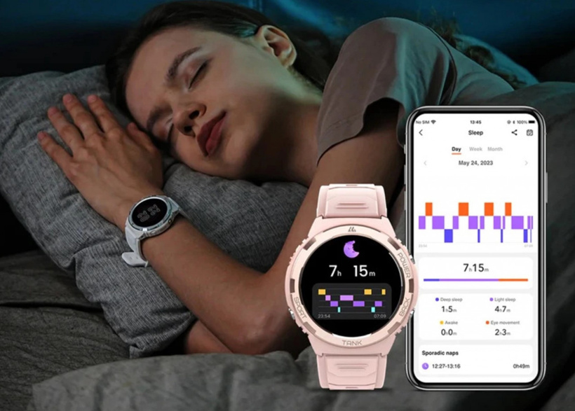 Hem sağlam, hem dayanıklı, hem de akıllı! Kospet Tank S1 akıllı saat! - Resim : 4