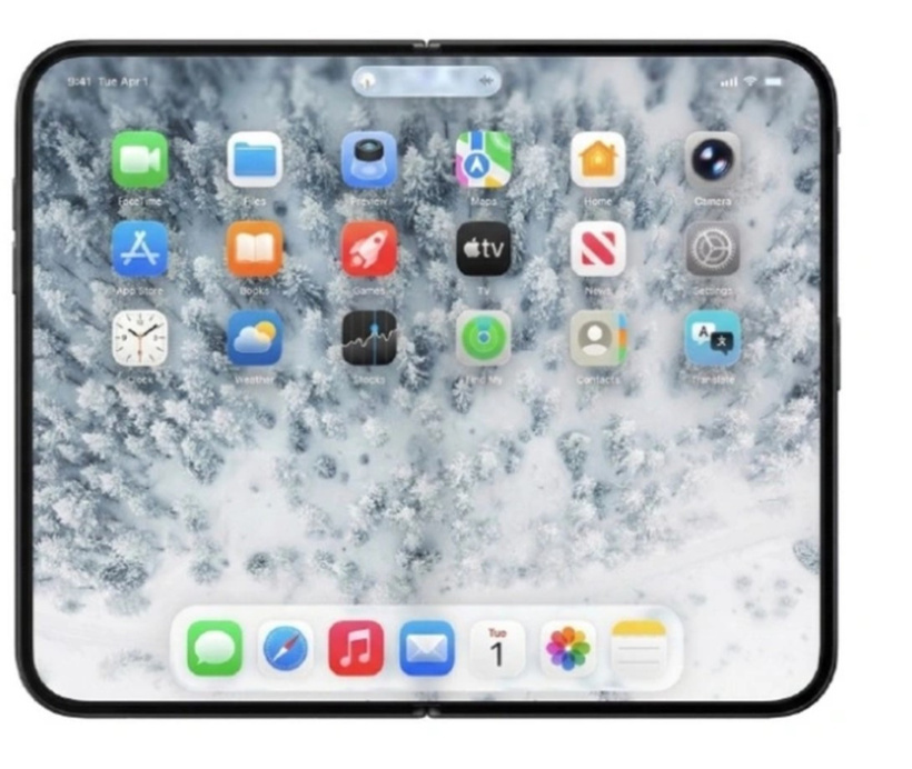 Apple katlanabilir iPhone üretmeye başlıyor - Resim : 1