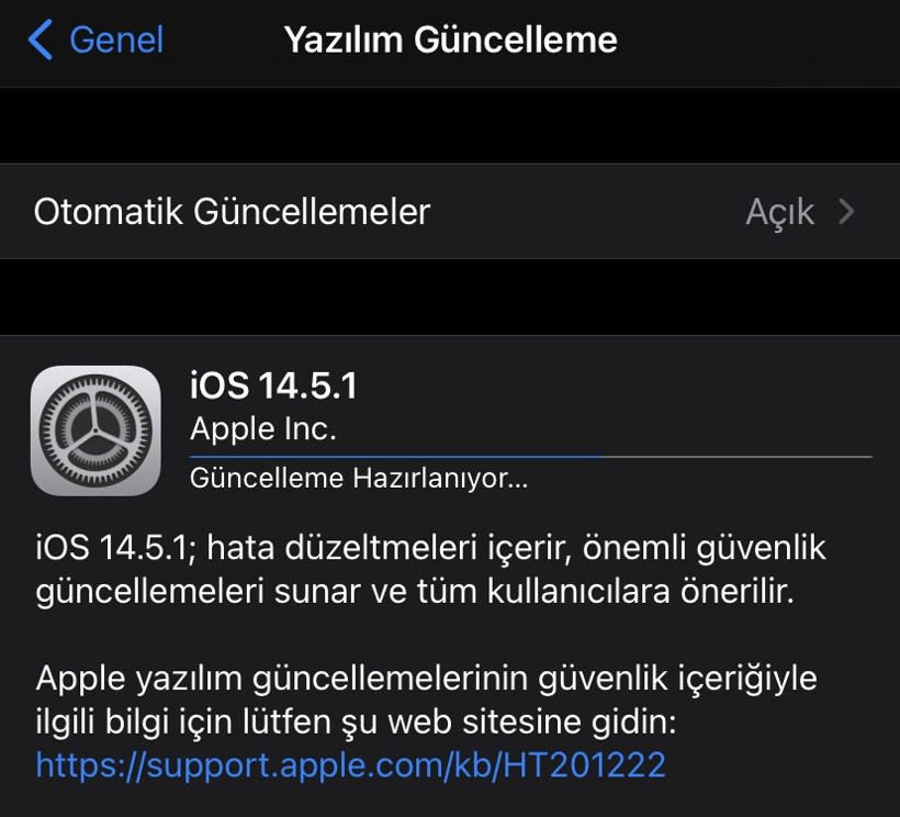 iOS 14.5.1