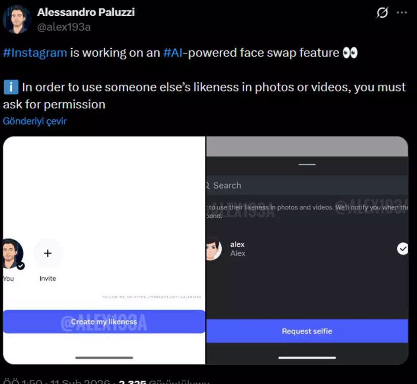 Instagram’ın yeni özelliği ortaya çıktı! İzin sistemiyle çalışacak - Resim : 1