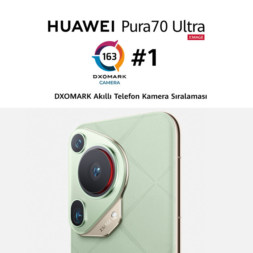 HUAWEI Pura 70 Ultra  DXOMARK Tarihinin En Yüksek Puanını Aldı - Resim : 1