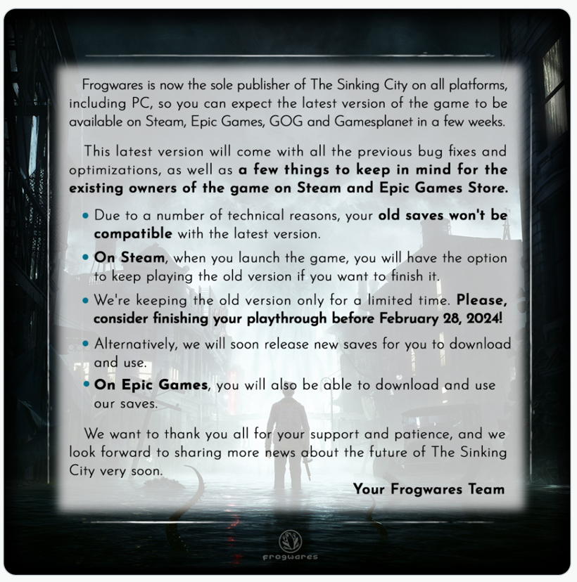 The Sinking City bilmecesi sonunda çözüldü - Resim : 1