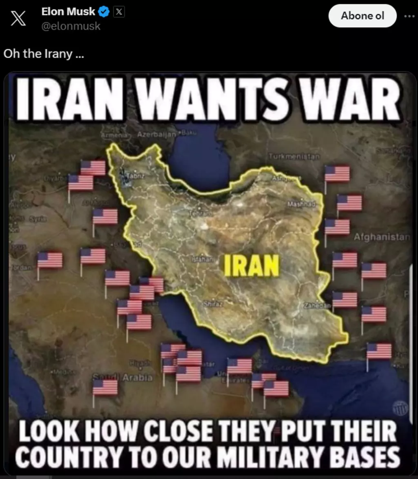 Elon Musk kendi ülkesini tiye aldı! - Resim : 1